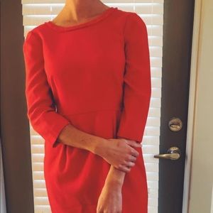 J Crew Red dress
